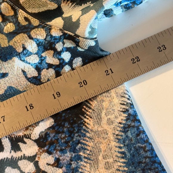 Impulse California Womens Yellow Blue Collared Button Long Sleeve Large Jacket - Picture 11 of 16